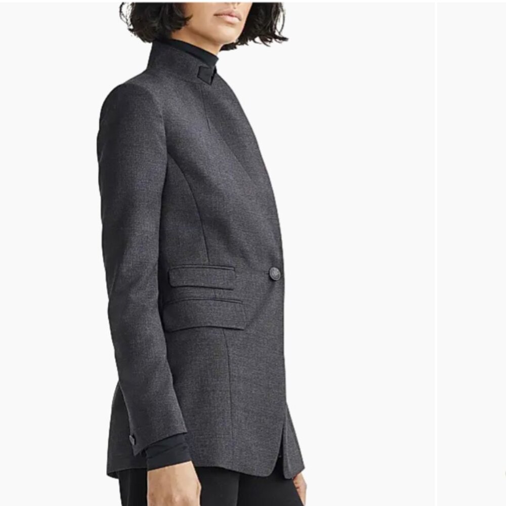 NWT rag & bone Paloma Wool Blazer Jacket Classic Fit - Picture 3 of 10